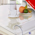 Wholesale custom shiny thick clear plastic table cloth